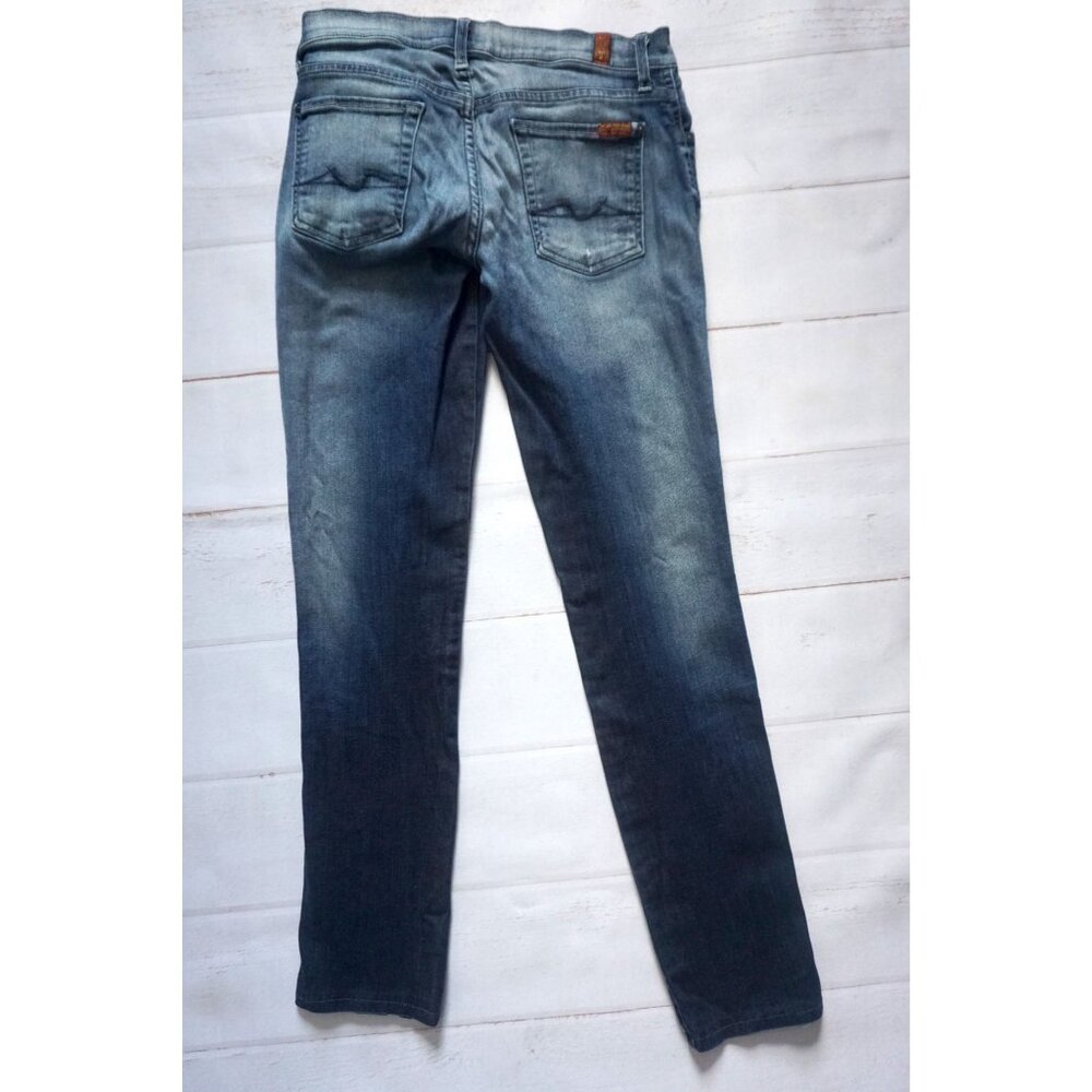 7 For All Mankind Women’s Blue Roxanne Jeans – Size 29 - Picture 8 of 9